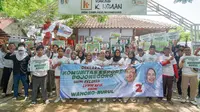Ratusan Anggota Komunitas Esport Bojonegoro Gabung Relawan Luwih Apik Dukung Wahono-Nurul