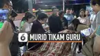 Tidak diterima ditegur karena merokok di lingkungan sekolah seorang murid SMK menikam gurunya. Sang guru akhirnya tewas di RSUP Kandou dengan sejumlah luka tusukan.Polisi melakukan olah TKP dan menangkap Sang Murid FL.