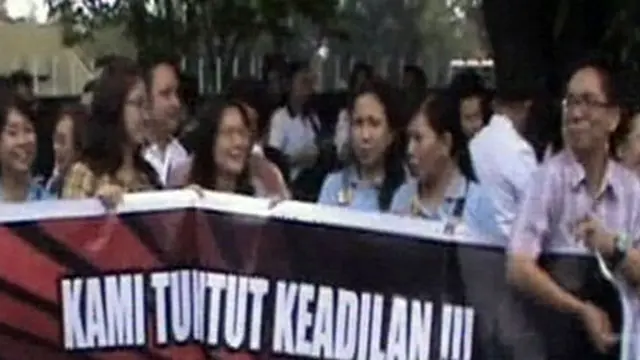 Tuntut Bebaskan Dokter Ayu, Sejumlah Dokter Demo
