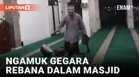 Viral Pria Ngamuk di Masjid Lantaran Jemaah Bermain Rebana