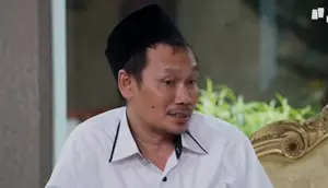 KH Bahauddin Nursalim atau Gus Baha, santri Mbah Moen pakar tafsir Al-Qur'an dan ahli Fiqih. (Foto: YT Najdwa Shihab)