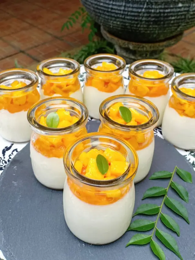 ilustrasi resep camilan berbahan dasar mangga yang manis, asam dan menyegarkan/Instagram: @dyah_luvkitchen