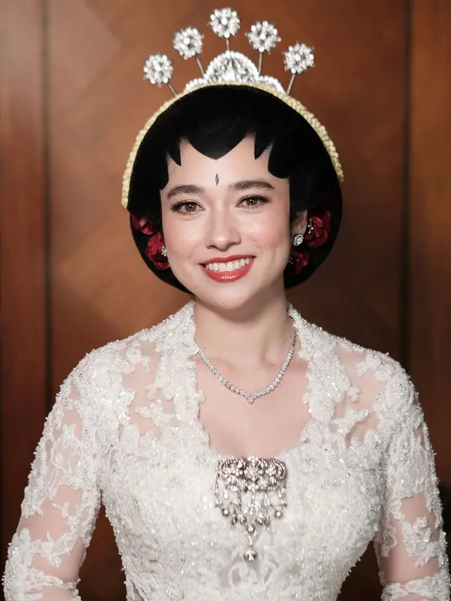 Amanda Rigby di momen akad nikah - instagram.com/leoafandi_