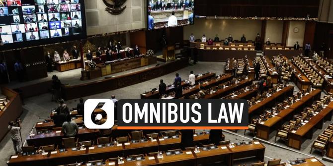 VIDEO: Kontroversi Sahnya UU Cipta Kerja Omnibus Law