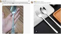 Cuitan Netizen tentang Sendok Bikin Tepuk Jidat. (Sumber: X/@syukasushiii/@cruscx)