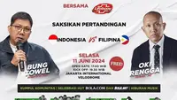 Berita video promo event MALAMNYA BOLA, nonton bersama laga Timnas Indonesia Vs Filipina di Jakarta Internasional Velodrome