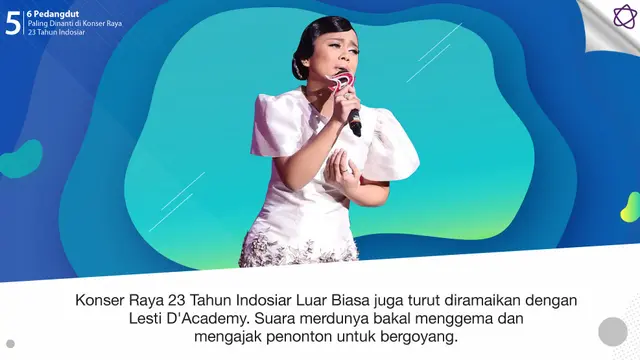 [Bintang] 6 Pedangdut Paling Dinanti di Konser Raya 23 Tahun Indosiar