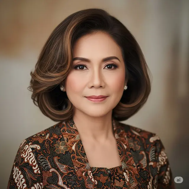 Model Rambut Wanita Paruh Baya agar Terlihat Elegan. Foto: Gemini