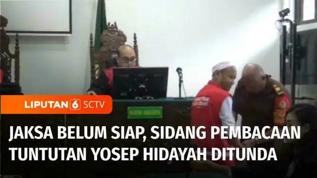 VIDEO: Sidang Yosep Hidayah Terkait Pembunuhan Ibu dan Anak Ditunda Lagi, Jaksa Belum Siap
