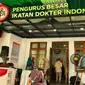 Ikatan Dokter Indonesia (IDI) meresmikan nama gedung yang terletak di Menteng, Jakarta Pusat menjadi Gedung dr. R. Soeharto. Selasa (30/8/2022). Foto: Liputan6.com/Ade Nasihudin.
