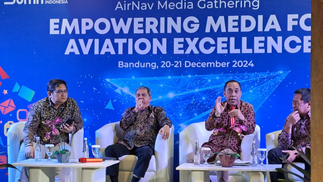 Airnav Indonesia Hari Ini Ada 4.612 Pergerakan Pesawat di Langit Indonesia