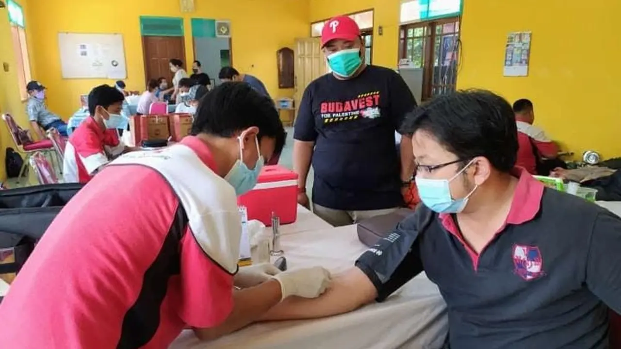 PMI Kota Tangerang Datangi Penyintas Covid-19 untuk Stok Plasma Konvalesen