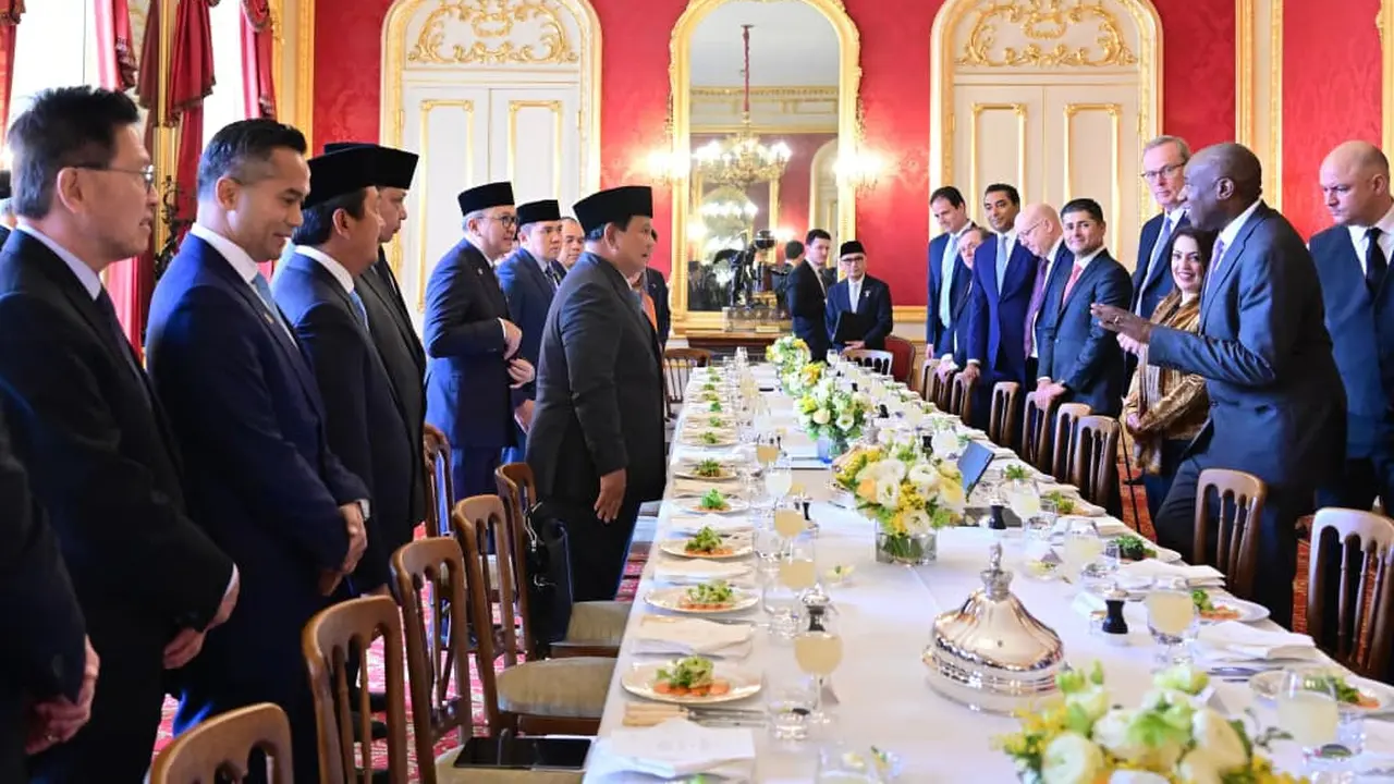 Kegiatan Prabowo Saat Kunjungan Kenegaraan di London