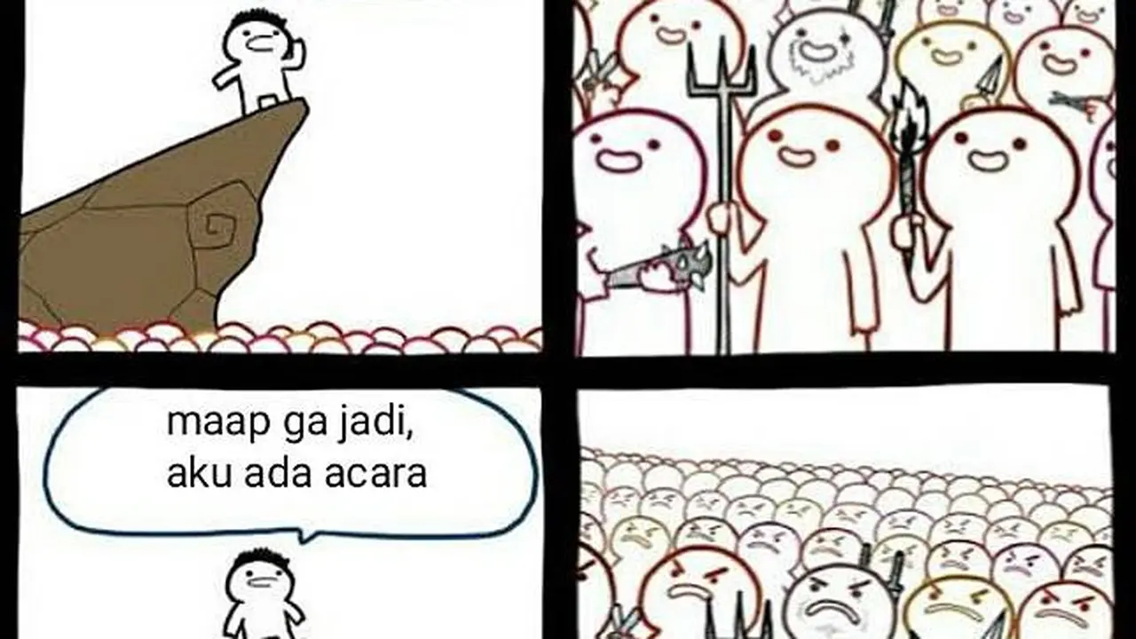 Meme Lucu Sekumpulan Orang ini Bikin Ketawa Emosi