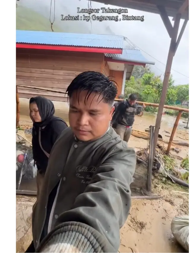 6 Potret Perjuangan Taufiq LIDA Terjebak Longsor di Takengon Aceh yang Mencekam