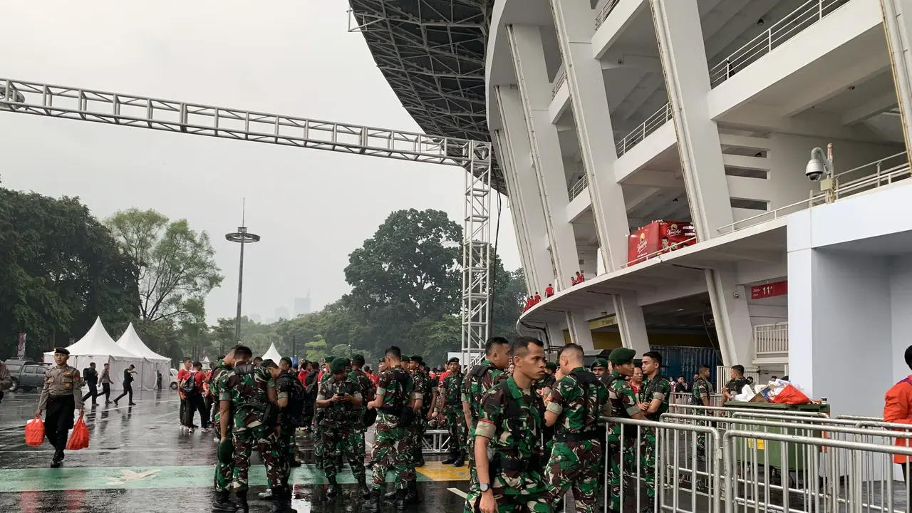 Suasana SUGBK Jelang FIFA Matchday Indonesia vs Argentina