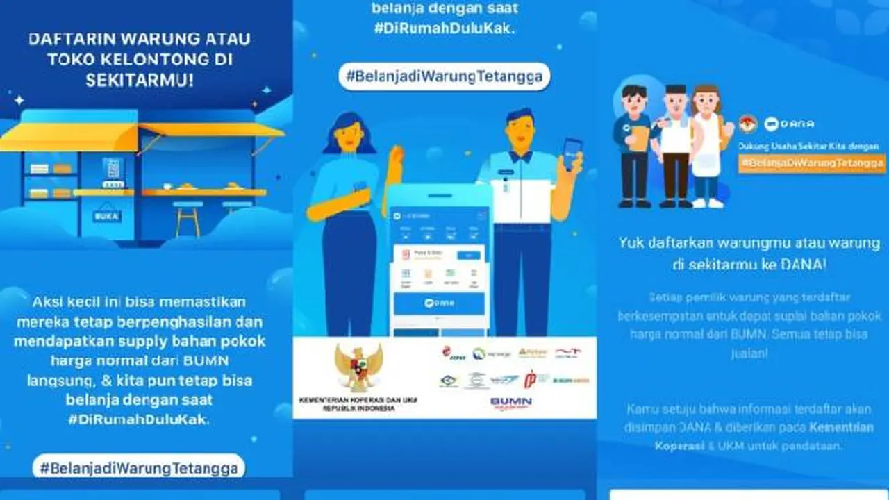 Fitur baru DANA: pendataan UMKM
