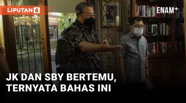 Temui SBY di Cikeas, Jusuf Kalla Bahas Masalah Ini