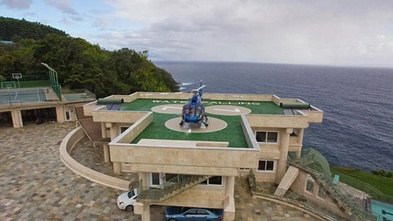 Helipad di rumah