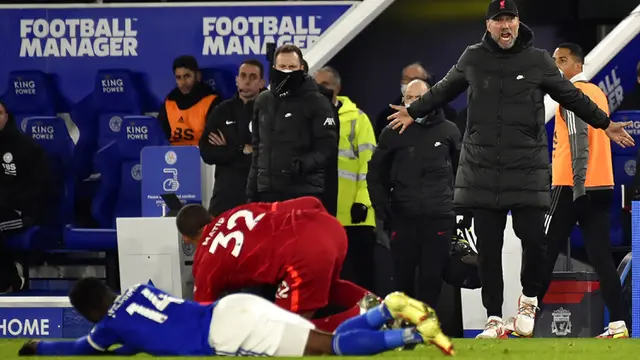 FOTO: Liverpool Kalah di Markas Leicester City