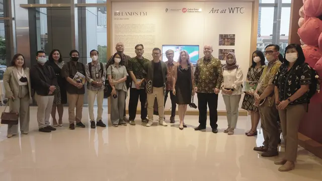 Pameran Seni Irlandia's Eye Merayakan St.Patricks's Day