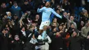 4. Raheem Sterling (Manchester City) - 9 Gol (1 Penalti). (AFP/Oli Scarff)