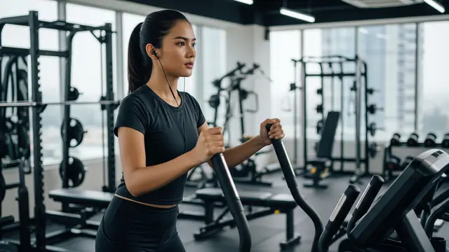 Ilustrasi Olahraga di Gym/Gemini AI