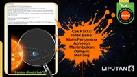 Cek Fakta: Tidak Benar Fenomena Aphelion Timbulkan Dampak Meriang Akibat Cuaca Bumi Lebih Dingin