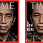 Majalah TIME menjadikan potret Jokowi sebagai sampul depan edisi 27 Oktober 2014.