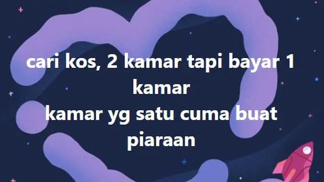 Absurd Banget, 6 Status Orang Cari Kos-kosan Ini Bikin Tepuk Jidat
