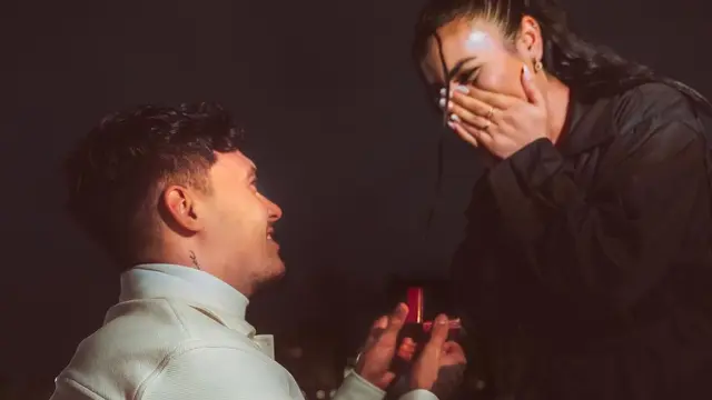 Cantiknya Mina, Tunangan Shayne Pattynama Bek Kiri Timnas Indonesia. (instagram/x.m.m.8)