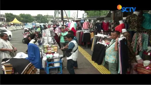 Langkah Sandiaga Menata Ulang PKL Tanah Abang