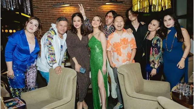 6 Potret Seleb di Ulang Tahun Bunga Citra Lestari yang ke-40, Tampil Glamor
