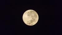 Bulan purnama muncul di langit pada malama Nisfu Sya'ban.