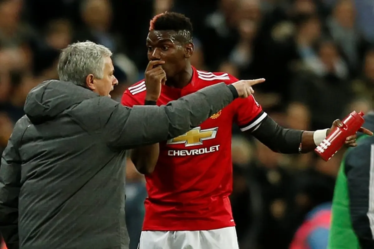 Jose Mourinho dan Paul Pogba