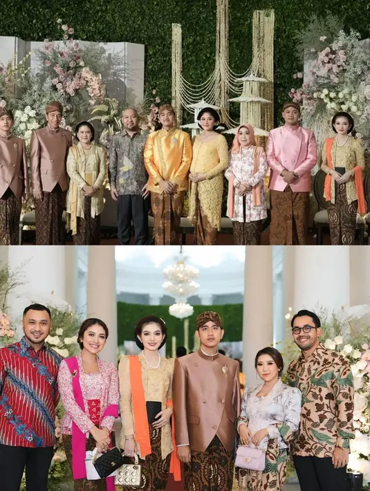 Selvi Ananda tak menambahkan aksesori apapun yang tampak berlebihan, ia hanya menenteng tas tangan dari luxury brand berwarna emas, anting, gelang, dan kalung berlian. [Foto: Instagram/selvirakabuming]