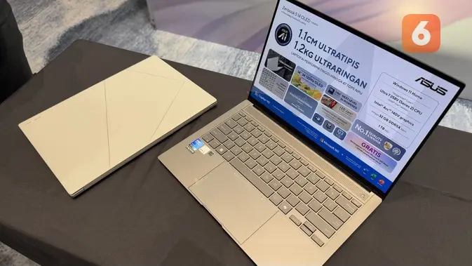 <p>Asus Zenbook S14 OLED dengan Intel Lunar Lake Siap Rilis di Indonesia. (Liputan6.com/ Yuslianson)</p>