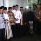 Pejabat negara dan pemimpin ormas Islam berkumpul di rumah Wapres Jusuf Kalla membahas mengenai pembakaran bendera HTI di Garut, Jawa Barat. (Merdeka.com/ Muhammad Genantan Saputra)