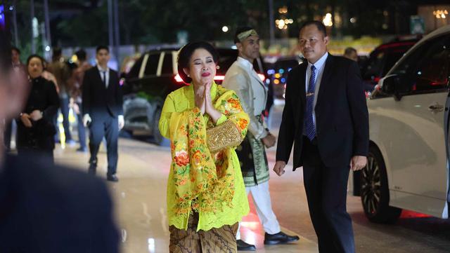 Presiden Prabowo dan Jajaran Menteri Kabinet Merah Putih Hadiri Resepsi Pernikahan El Rumi Syifa Hadju
