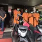 Sindikat Curanmor Tangerang dibekuk Polres Metro Tangerang. (Pramita Tristiawati/Liputan6.com)