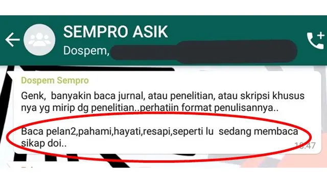 6 Percakapan Nyeleneh Dosen dan Mahasiswa Ini Bikin Tepuk Jidat