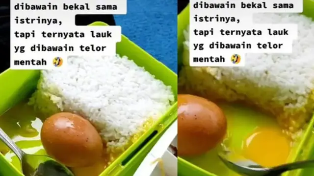 6 Potret Nyeleneh Orang Makan Telur Mentah, Enggak Cocok di Lidah Indonesia