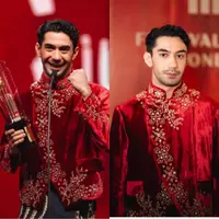 Reza Rahadian di Festival Film Indonesia 2023. [@armanfebryan/@eaneandaru]