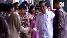 Presiden Joko Widodo (Jokowi) mengapresiasi kinerja kabinetnya selama hampir 3 tahun terakhir.