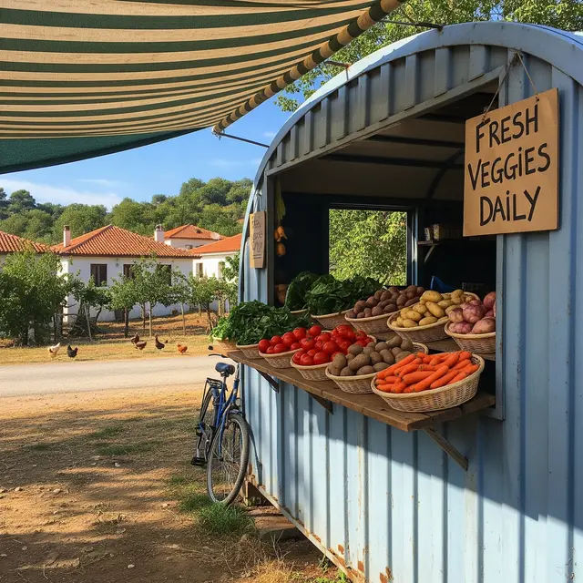 Desain Warung Sayur Minimalis Ramai Pengunjung