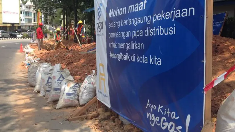 PGN Selesaikan Pembangunan Pipa Gas Bumi di Batam.