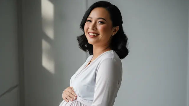 Potongan Rambut Terbaik untuk Ibu Hamil/Ilustrasi AI