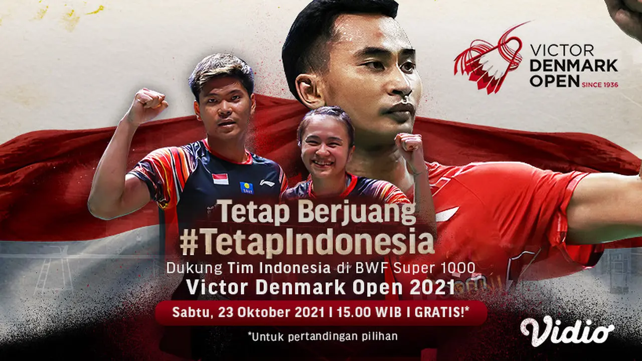 Victor Denmark Open 2021 Sabtu, 23/10/2021