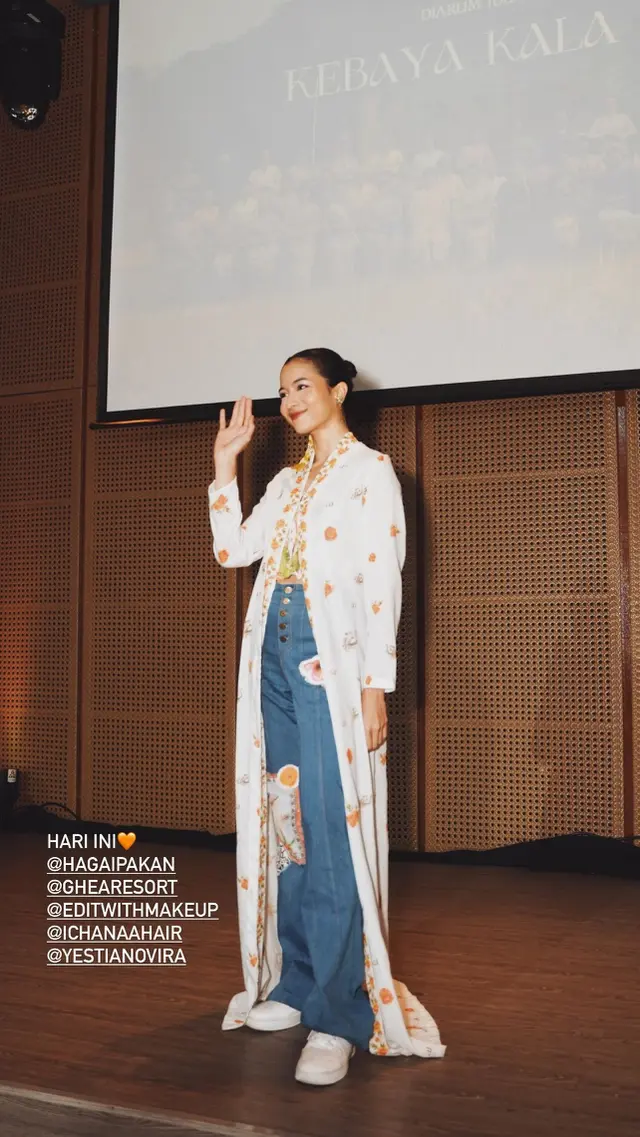 Inspirasi kebaya ala Putri Marino, tetap stylish dan elegan dengan paduan tradisional-modern