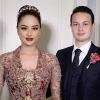Potret Makeup Glamor Amanda Khairunnisa di hari pernikahan, @bennusorumba